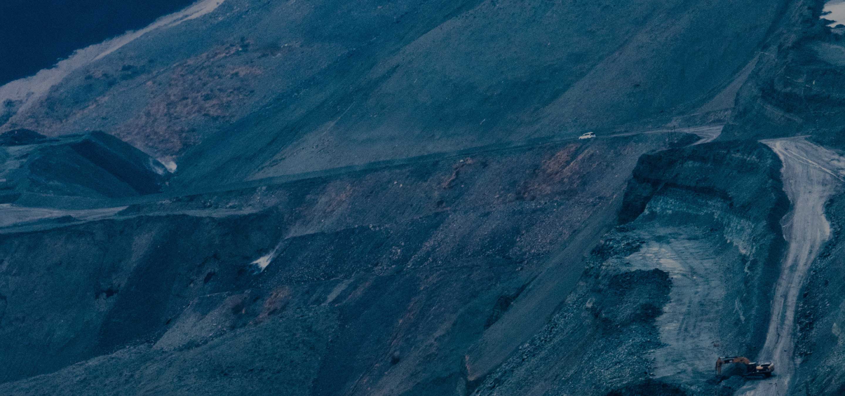 Mining terrain
